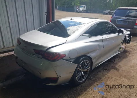 2019 Infiniti Q60 3.0T Luxe z USA, uszkodzony, nr VIN JN1EV7EL7KM290268